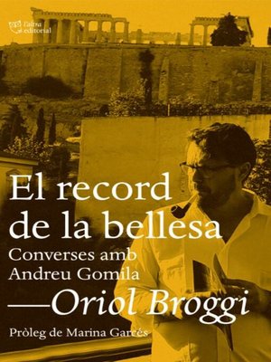 cover image of El record de la bellesa
